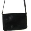 Zwart leren vintage tasje