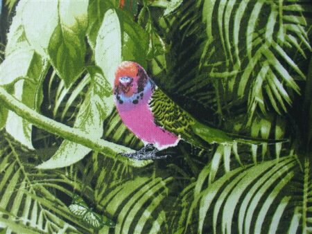Extra grote hoes - tropische vogels - 60 x 70 - Afbeelding 2