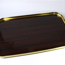 Dienblad met "gouden" randje