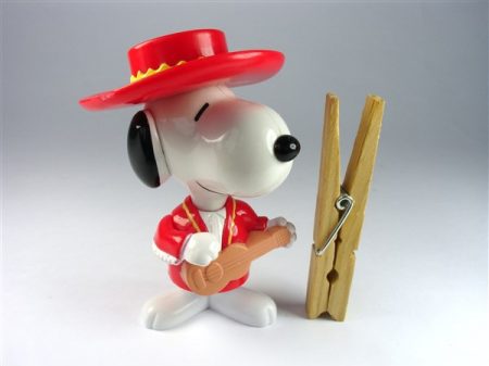 Snoopy op gitaar