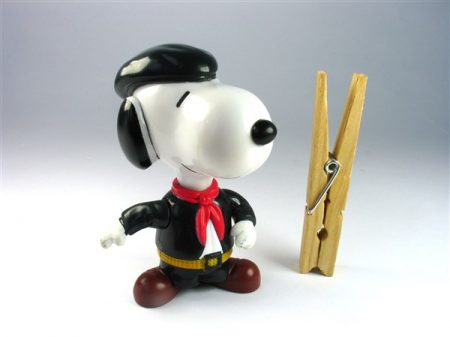 Snoopy met rode sjaal