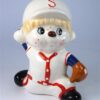 Vintage spaarpot honkballer