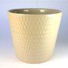 Crème pot met driehoekjes