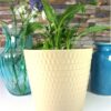 Crème pot met driehoekjes