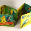 Vintage ABC-uitklapboekje