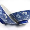 2 kommetjes blauw wit bloemen