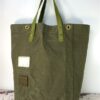 Grote legertas, groene handvatten