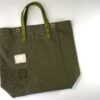 Grote legertas, groene handvatten