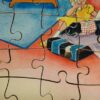 Vintage houten puzzel