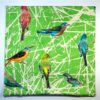 Vogelprint vierkant