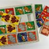 Vintage domino dieren