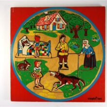 Vintage puzzel Roodkapje