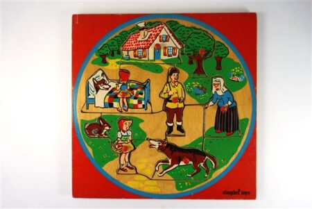 Vintage puzzel Roodkapje