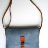 Schoudertas blauw