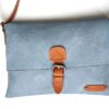 Schoudertas blauw