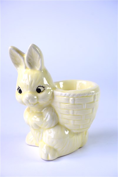 Vintage eierdop konijn
