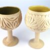 2 waxinelicht houders