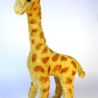 Vintage pluchen giraffe