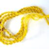 Fel gele nylon macraméhanger