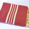Hamamdoek zacht rood