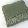 Linnen plaid groen