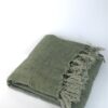 Linnen plaid groen