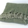Linnen plaid groen