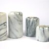 Marmeren waxinelicht houders