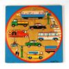 Nopjespuzzel verkeer vintage