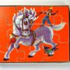 3-delige vintage puzzel