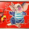 3-delige vintage puzzel