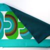Aqua / groen print