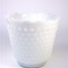 Melkglas bloempot