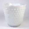 Melkglas bloempot