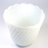 Melkglas bloempot