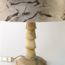 Marmeren(?) lampvoet
