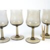 Rookglas wijnglazen