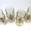 Rookglas wijnglazen