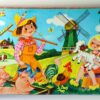 Vintage puzzel hout