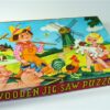 Vintage puzzel hout