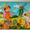 Vintage puzzel hout