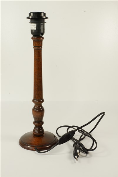 Vintage houten lampvoet