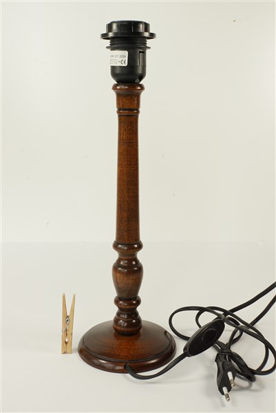 Vintage houten lampvoet