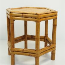 Bamboe / Rotan bijzettafeltje