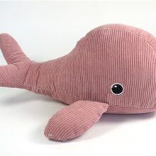 Deurstopper roze walvis