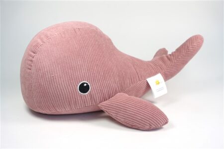 Deurstopper roze walvis