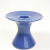 Vintage kandelaar blauw