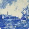 Vintage bord schip