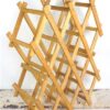 Houten wijnrek, scharnier