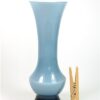 Hoog blauw vaasje
